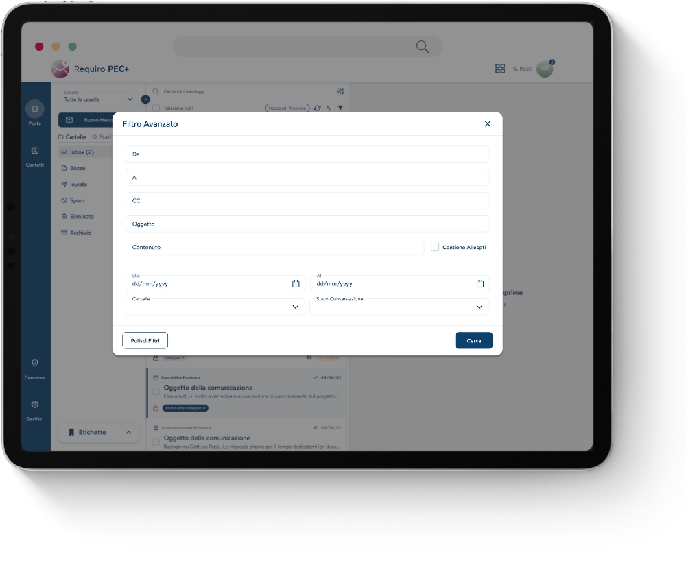requiro pec+ ricerca avanzata requiro pec+ ricerca avanzata